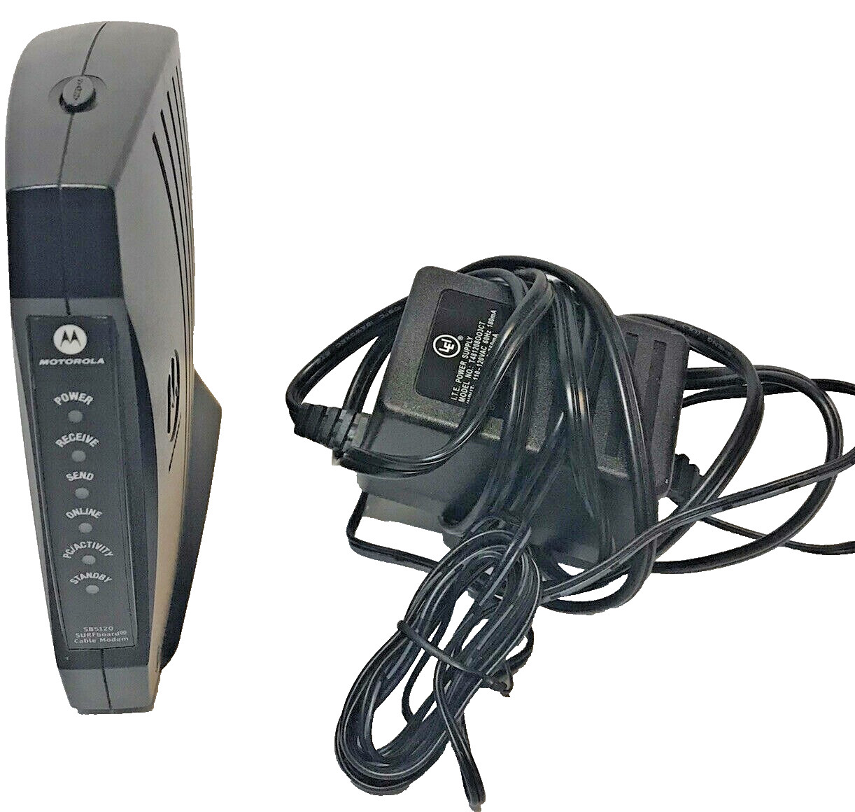 Motorola Surfboard Modem Model SB5120 Box with Power Supply