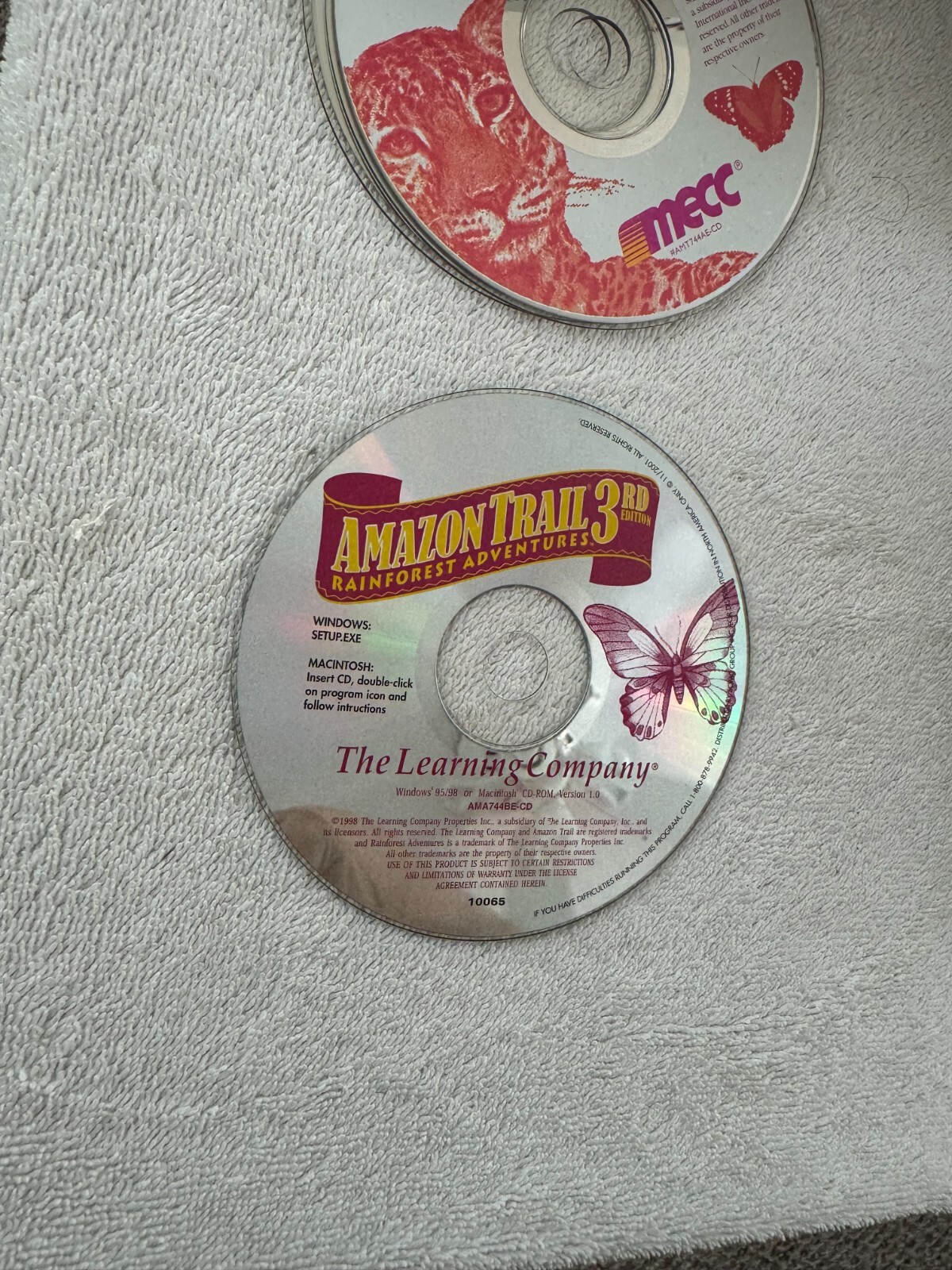 Amazon Trail 3rd Edition PC - The Learning Company 1998