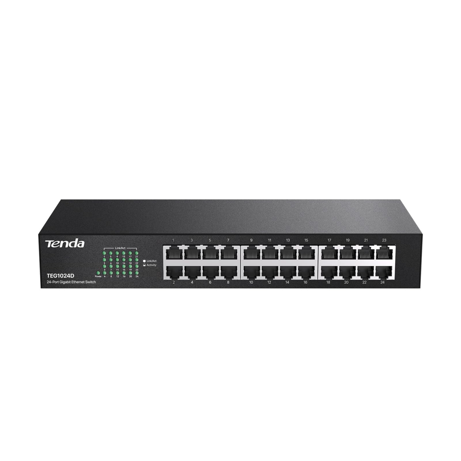 24 Port Gigabit Ethernet Switch | Rackmount Network Switch | 24*10/100/1000Mb...