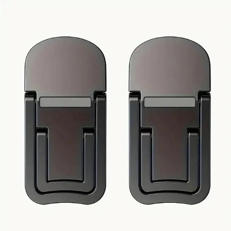 2 Pcs Mini Foldable Laptop Stand, Adjustable Self-Adhesive Invisible Notebook