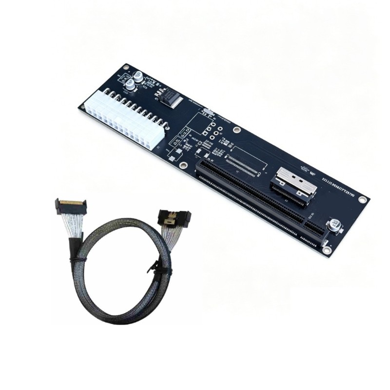 External GPU Link Card with X8 8I Host Input and PCIe4.0 5.0 X16 Output