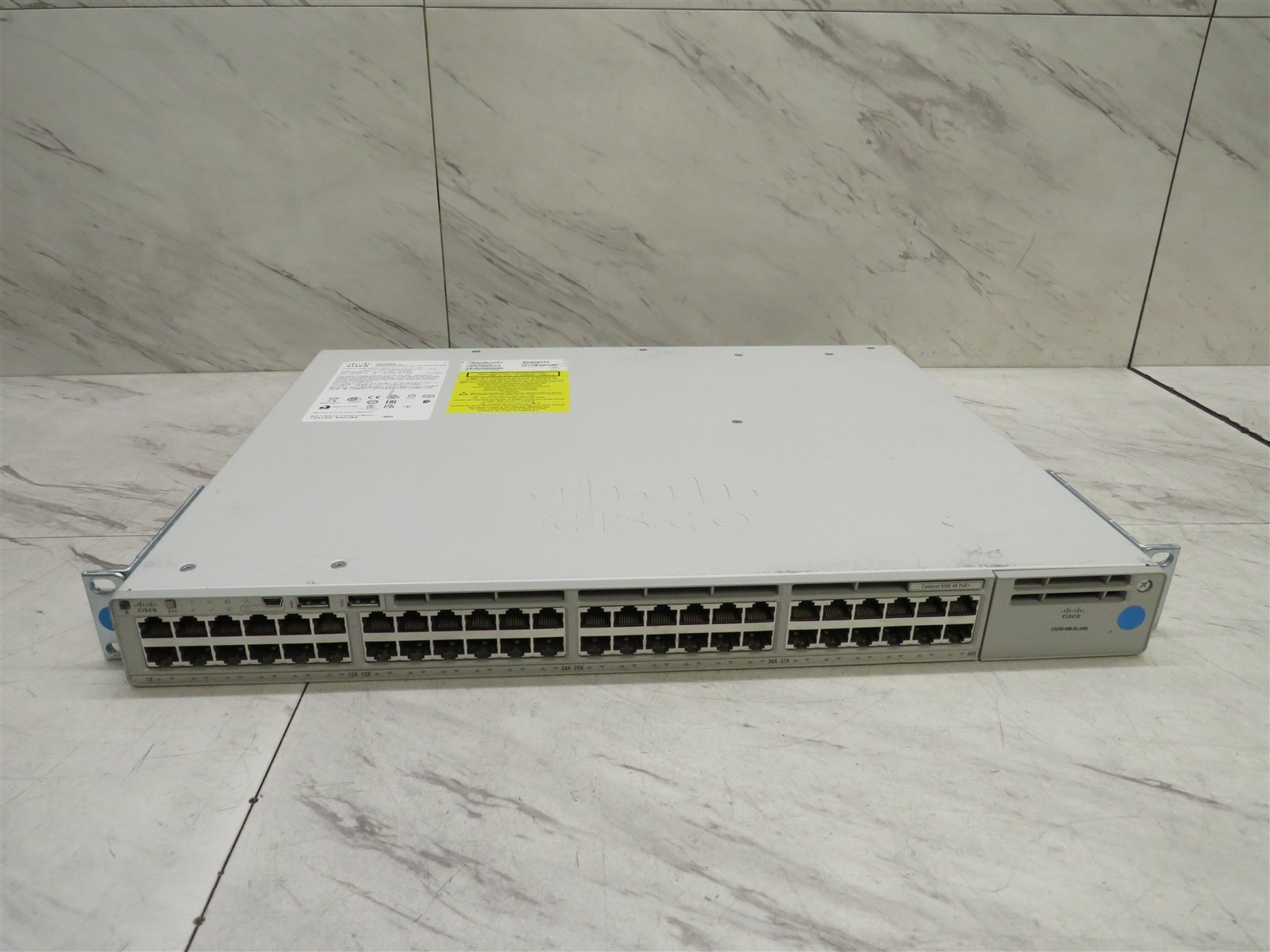 Cisco Catalyst C9200-48P-A 48-Port PoE+ Network Advantage Switch Tested