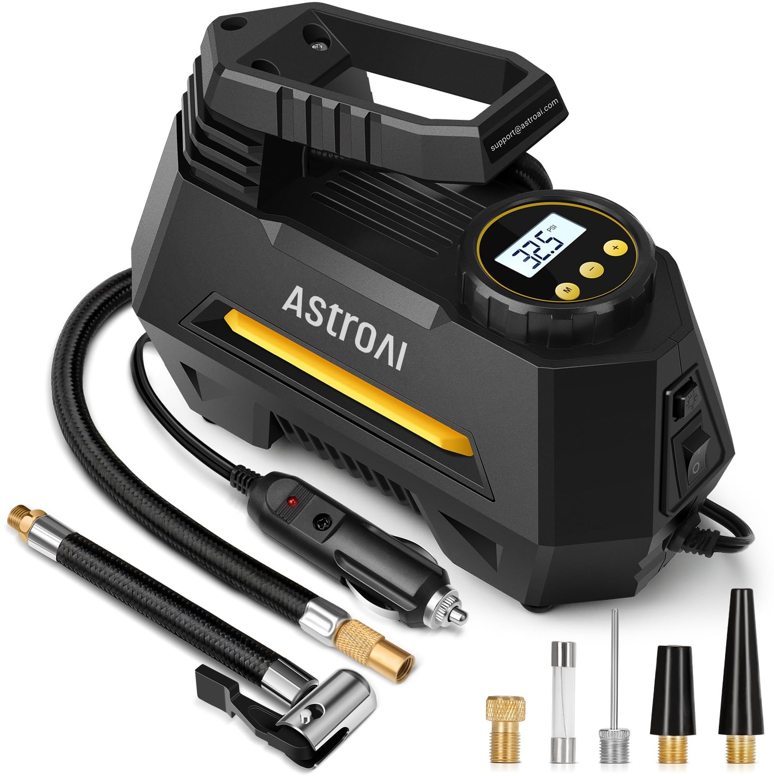 AstroAI Tire Inflator Portable Air Compressor Tire Air Pump for Car Tires - C...