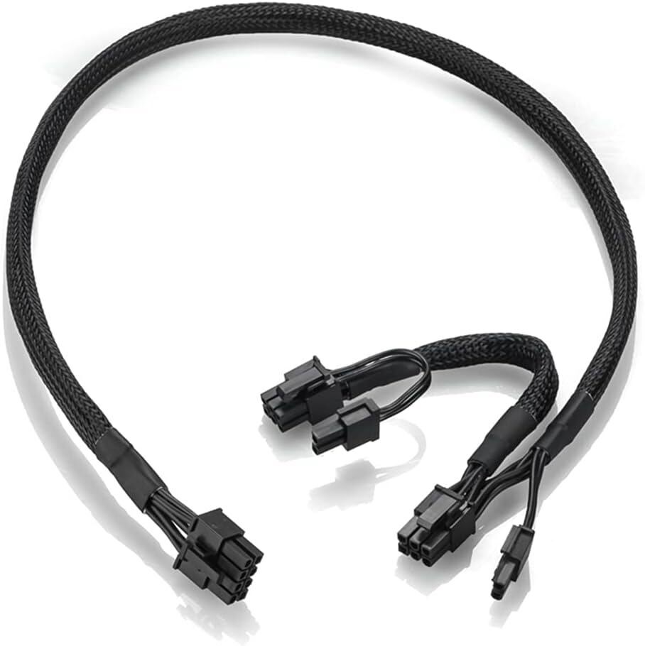 8Pin PCIe GPU Power Cable For Thermaltake Toughpower GF3 1200 Watt Snow Edition