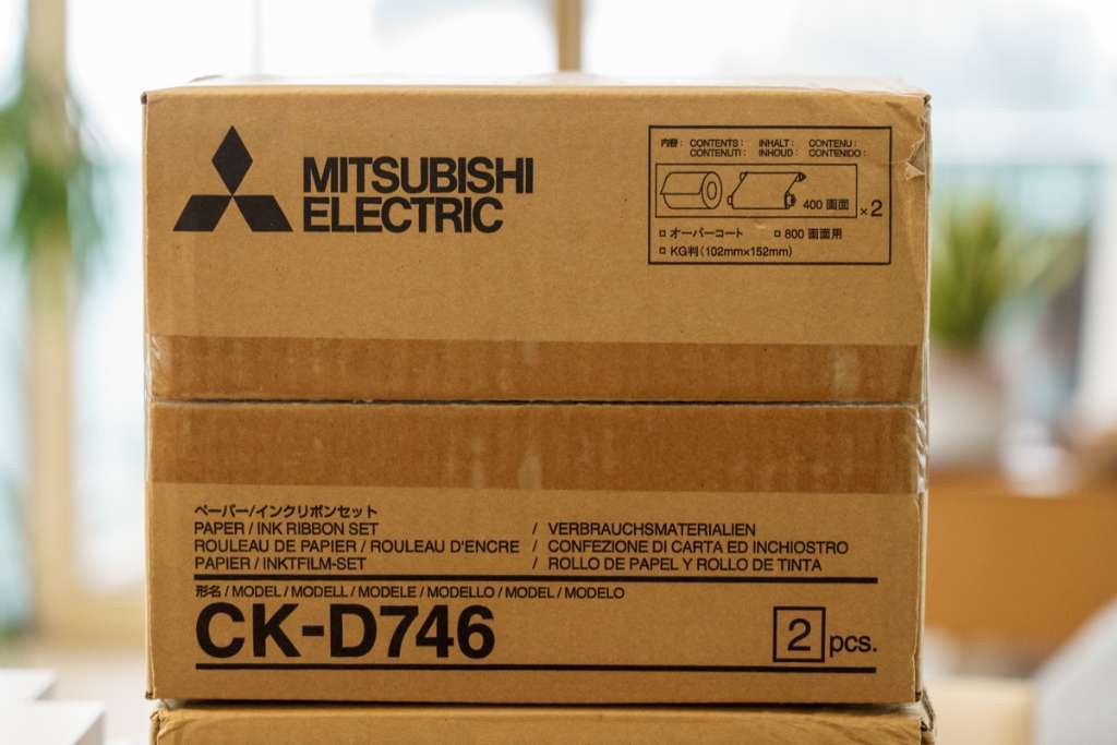 Mitsubishi CK-D746 Ribbon/Paper Set 10x15cm Photo Paper