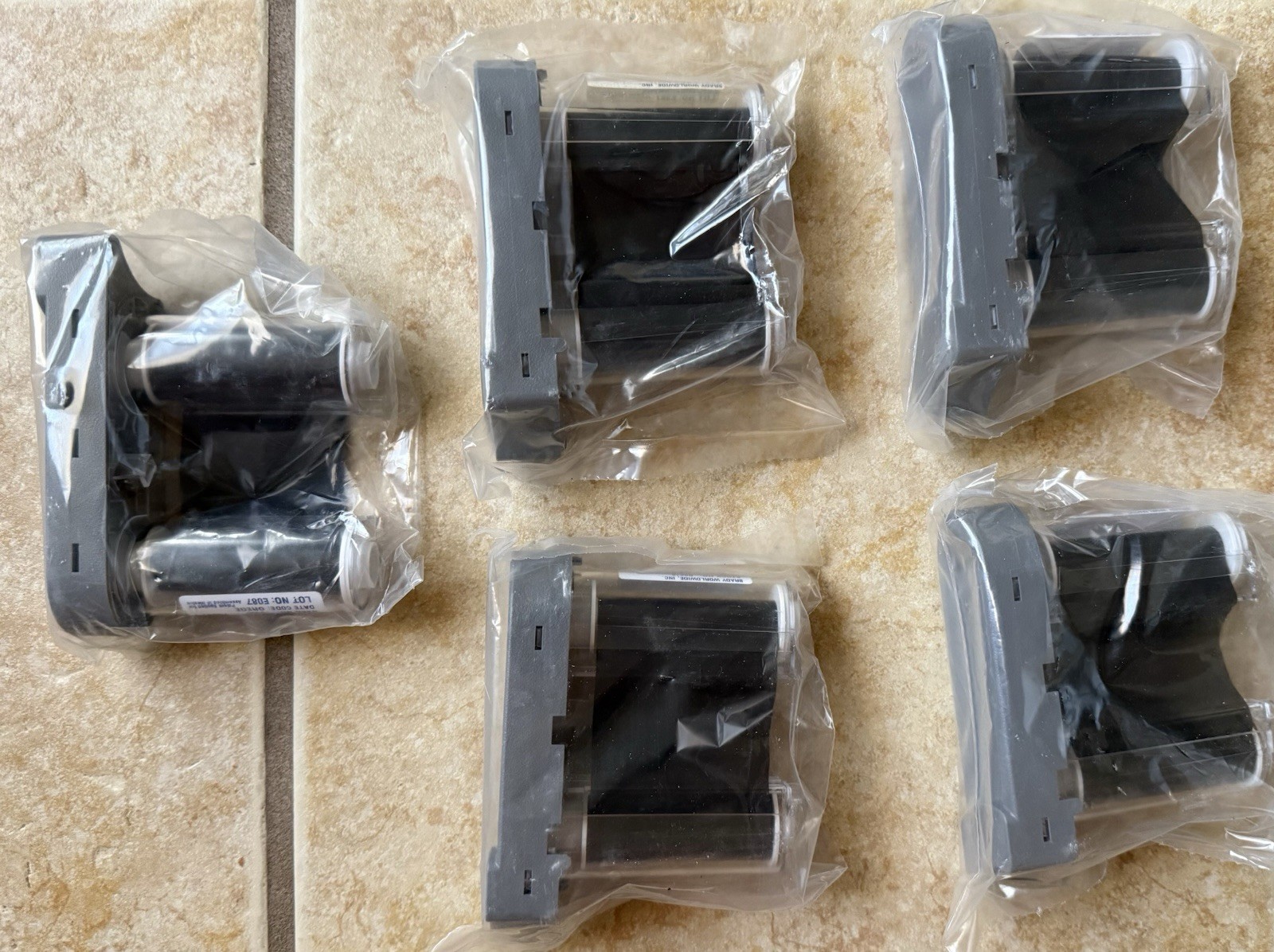LOT OF 5 BRAND NEW SEALED BRADY R6210 / R6210 - 