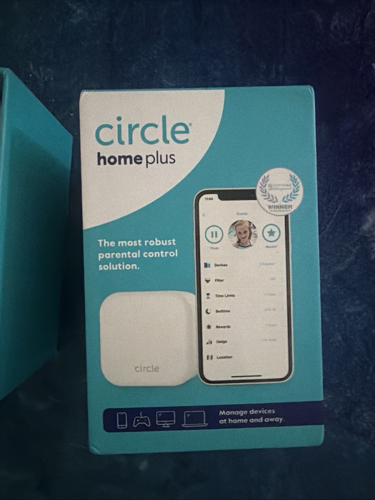 Circle Home Plus Parental Control Hub Device White SLVH2