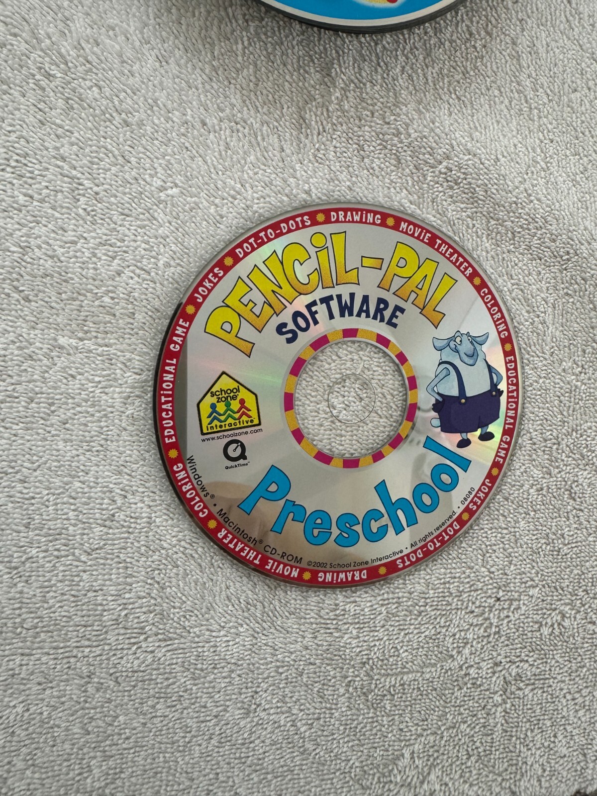 Pencil-Pal Software - Preschool 2002 School Zone Interactive