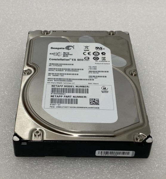 Seagate ST2000NM0021 2TB 1A9268-041 7.2K RPM 6Gbps 3.5" SAS Hard Drive NetApp