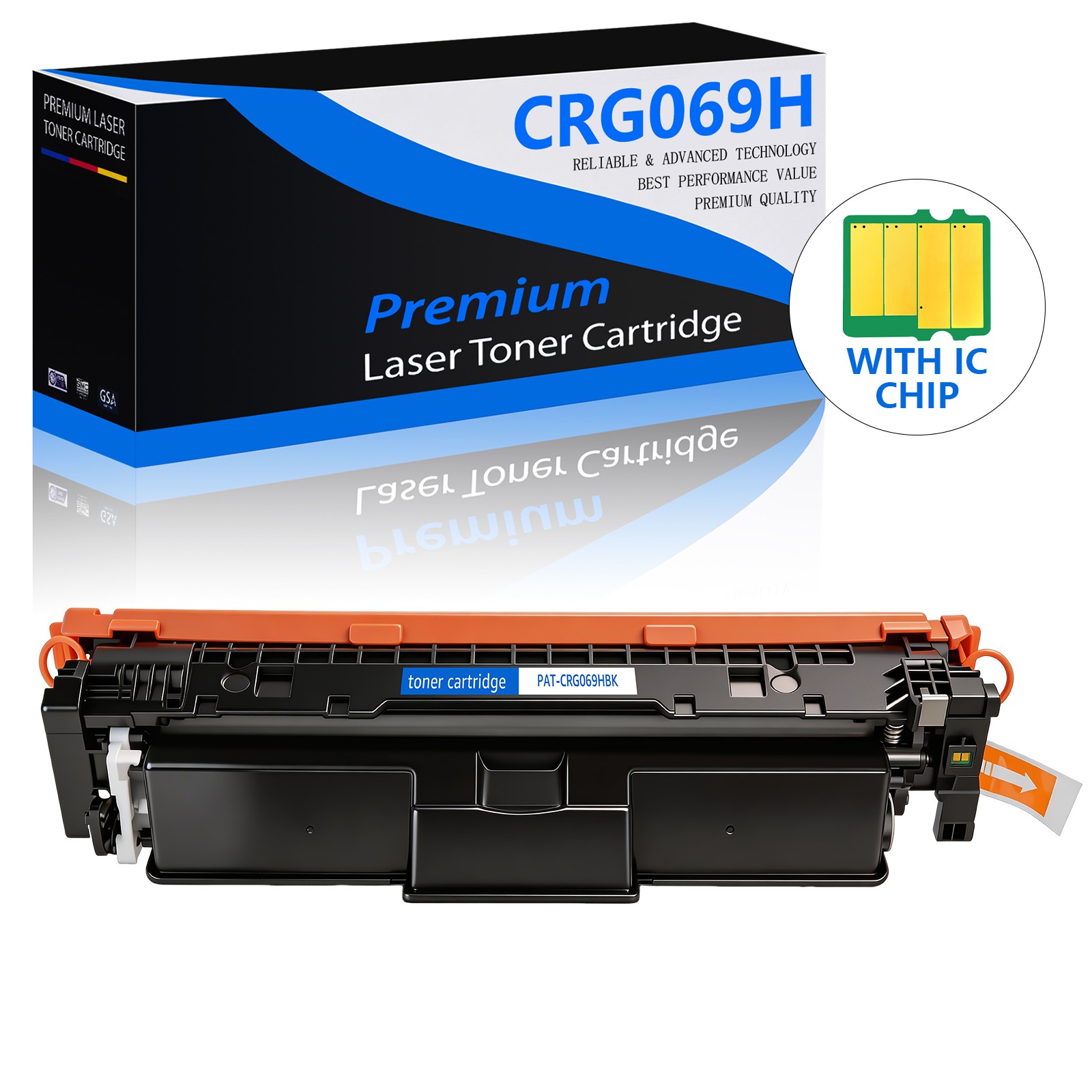 069H High Yield Toner Cartridge Compatible for Canon 069 069H MF753Cdw MF751Cdw