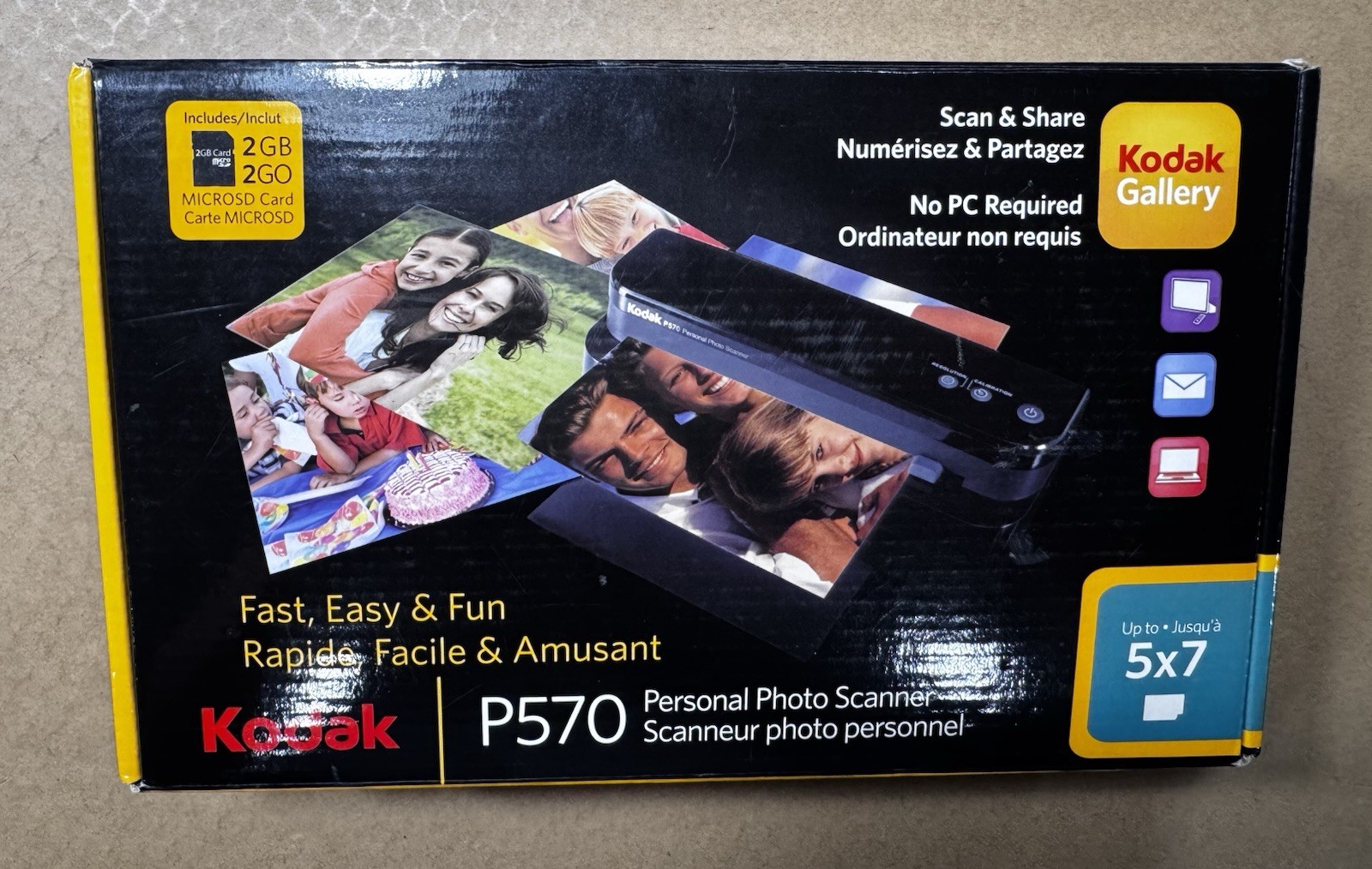 Kodak P570 Handheld Personal Photo Scanner