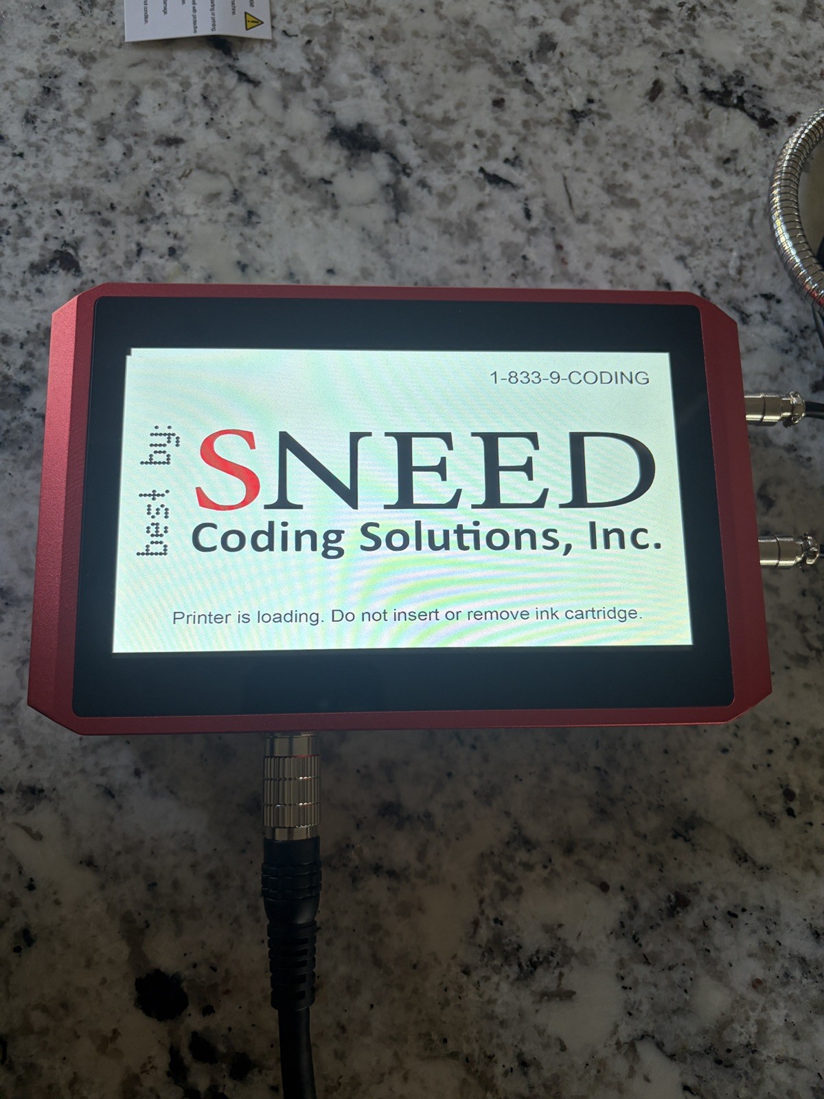  Inkjet Coder Printer Date Batch (Sneed)