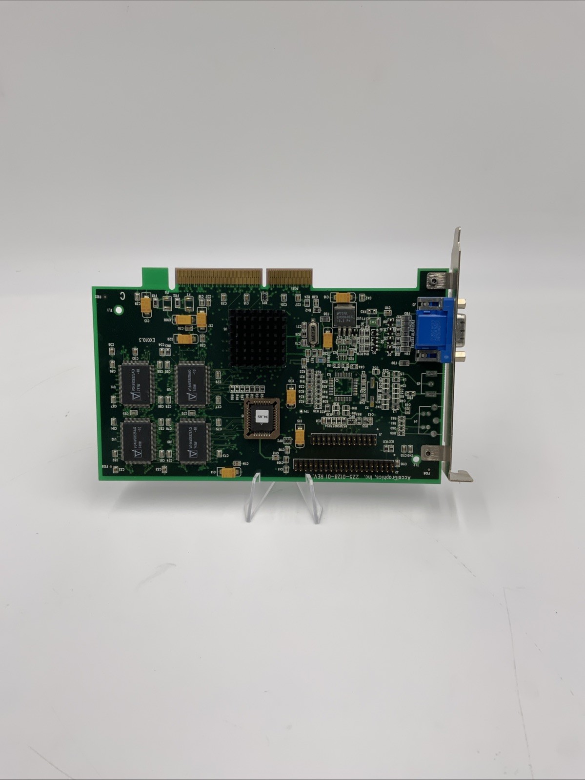 AccelGraphics AccelStar II 8MB PCI Video Graphics Card 225-0128-01 Rev D 3Dlabs