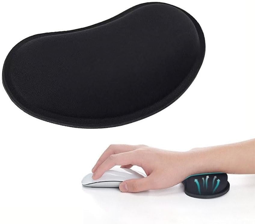 MXCOIRTP Wrist Rest for Mouse, Ergonomic Memory Foam Wrist Cushion Support Pad, 