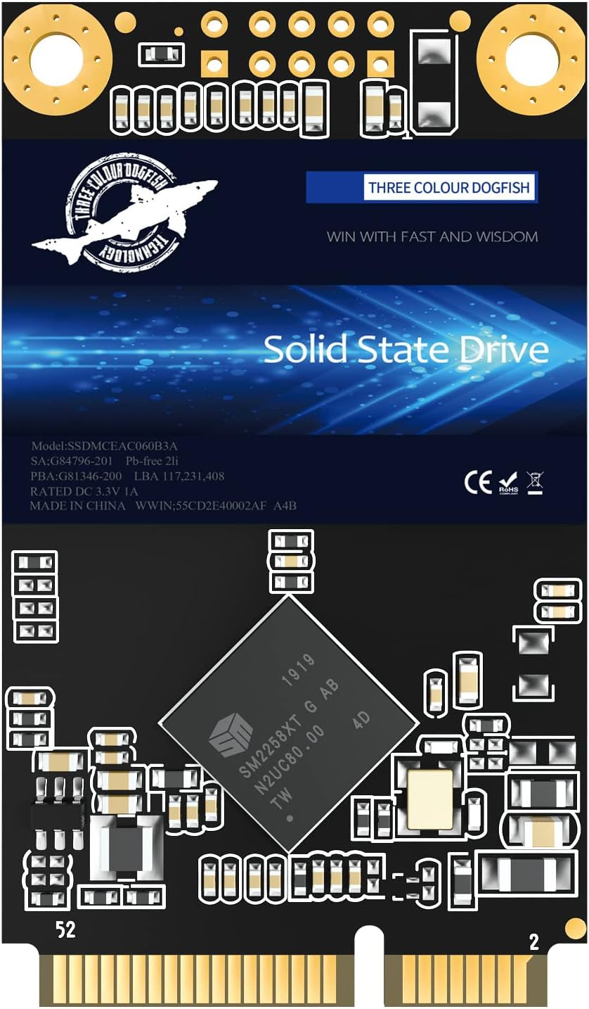 SSD Msata 16GB  Internal Solid State Drive High Performance Hard Drive for Deskt