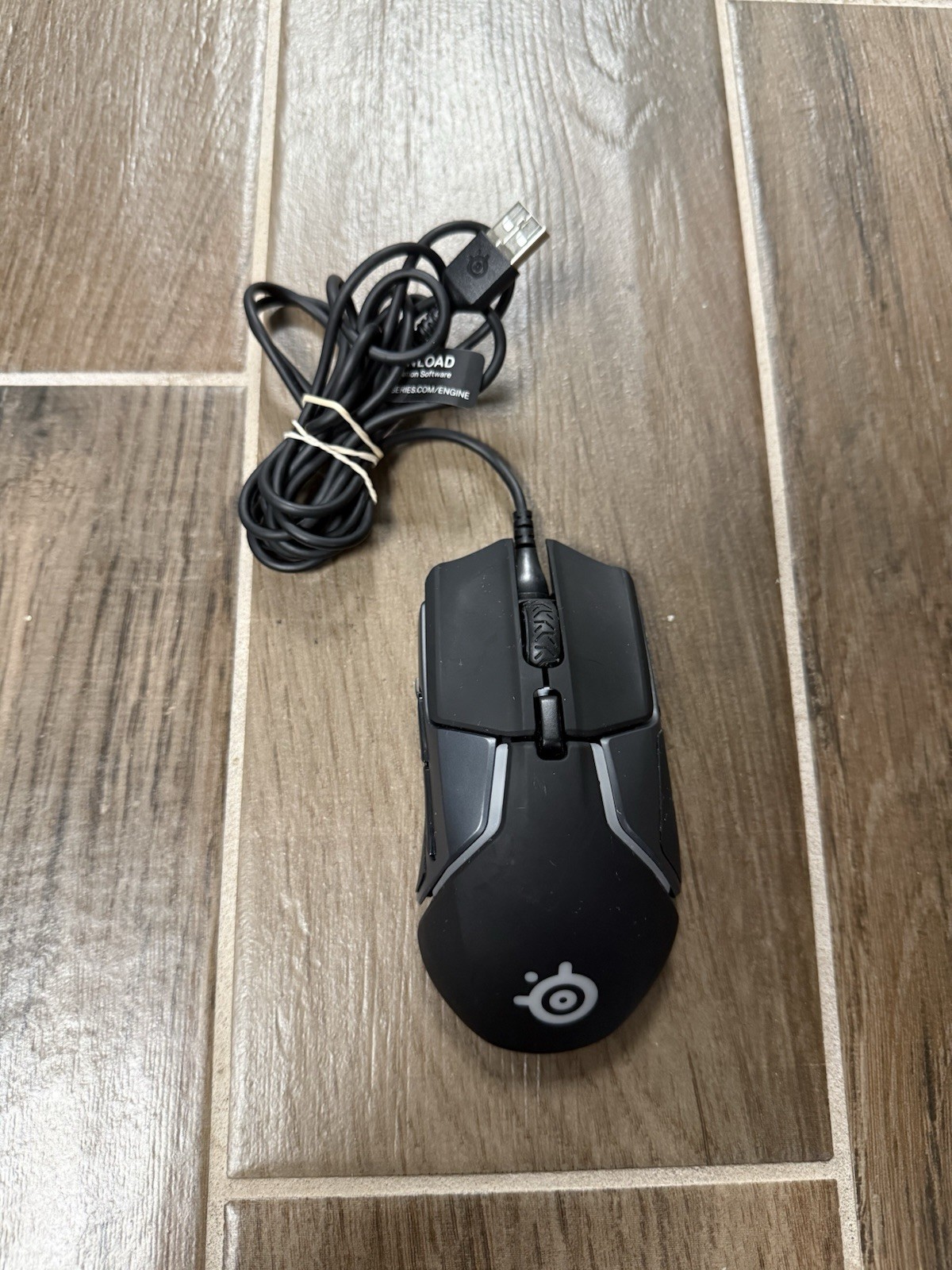 SteelSeries Rival 600 Black Wired Dual Optical RGB Lighting Gaming Mouse