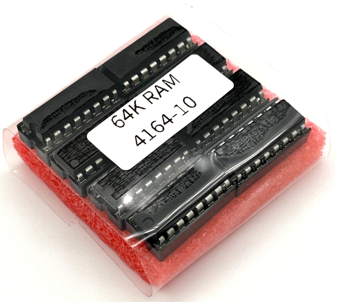 Commodore 64  / ZX Spectrum / Atari / Amstrad - 4164 Ram Kit incl sockets - USA