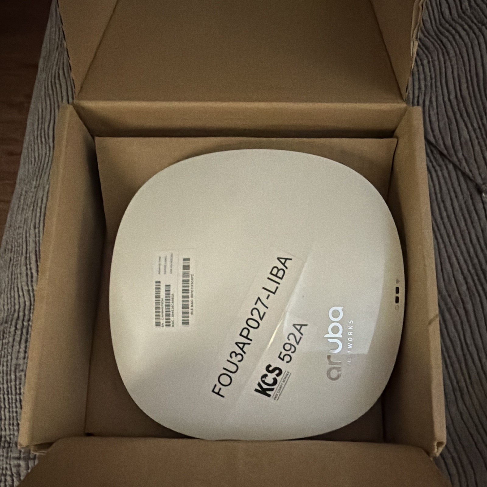 Aruba AP-505 Wi-Fi 6 Dual-Band Access Point 1200Mbps 2x RJ-45 F0U3AP027-LIBA