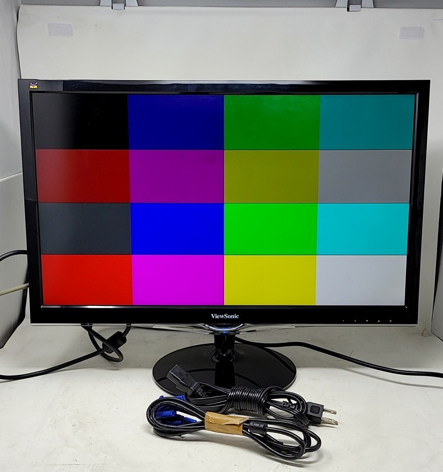 ViewSonic VS15562 VX2452MH-2 Monitor 24" GRADE B VGA HDMI DP SEE NOTES