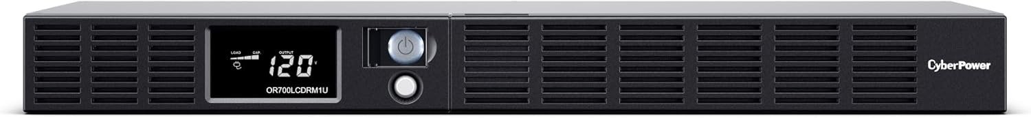 CyberPower OR700LCDRM1U LCD UPS Battery Backup and Surge Protector New