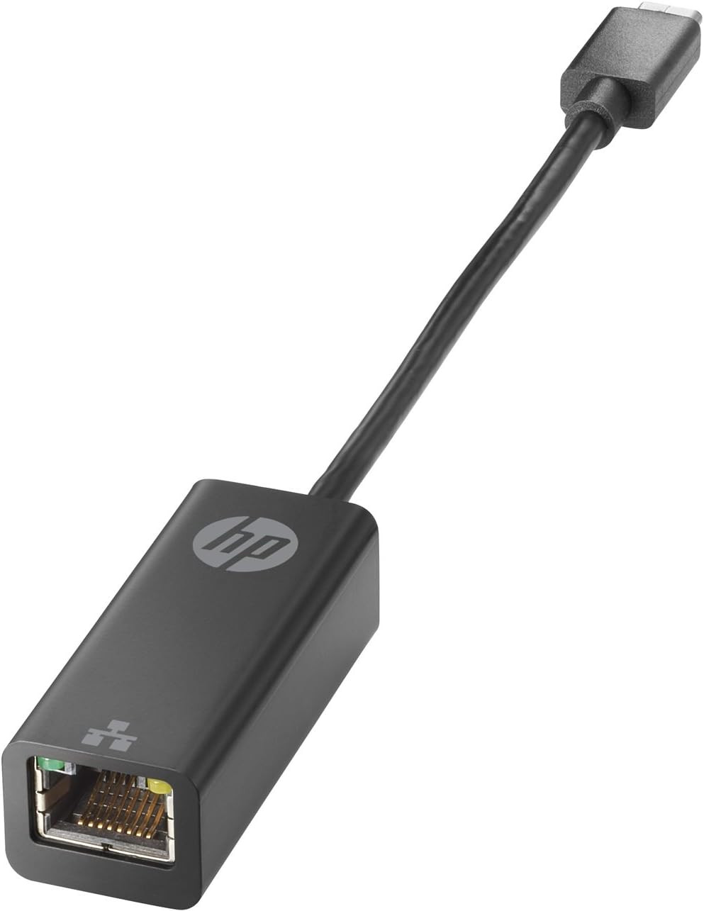 HEWLETT PACKARD USB-C to RJ45 Adapter - No Localization (V7W66AA), Black