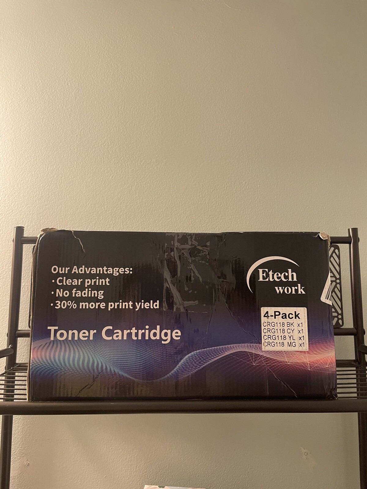 Etech Work Toner Cartridge 4-Pack For CC530A/CC531A/CC532A and CC533A Brand New