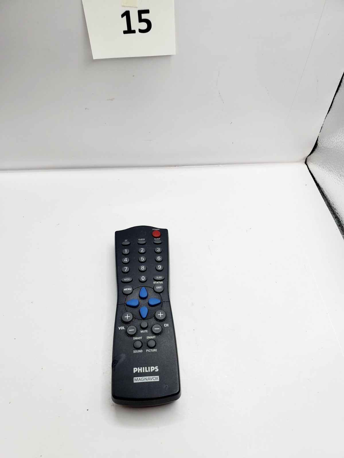 Philips Magnavox BS 03927 007787 Black Remote Control