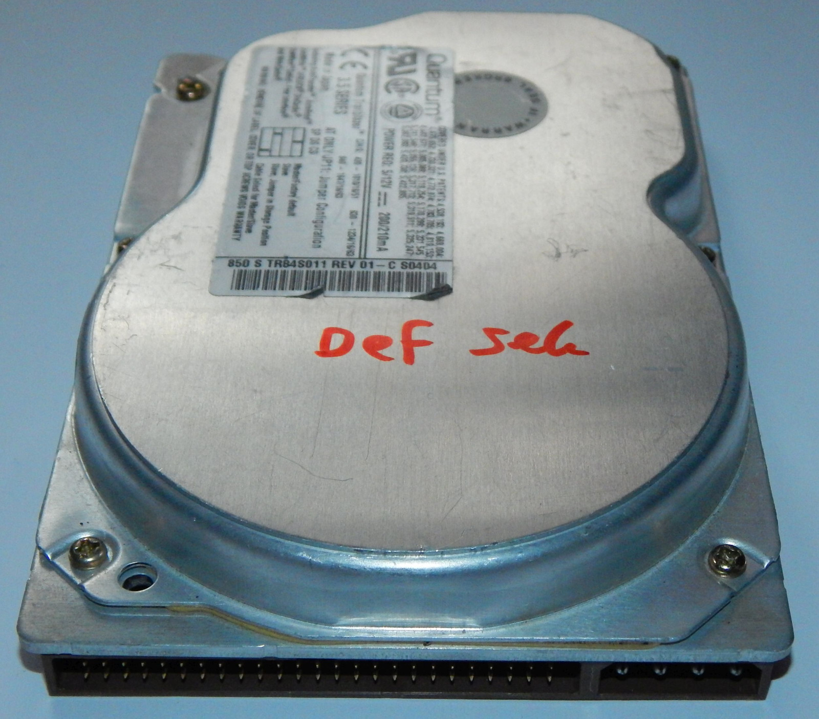 Quantum Trailblazer 840S 50P SCSI Drive 840MB Hard Drive Hard Disk FAULTY DAMAGE