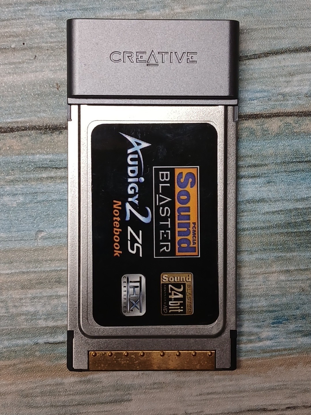 Creative Sound Blaster Audigy 2 ZS Notebook PCMCIA 24 Bit Card Windows SB0530