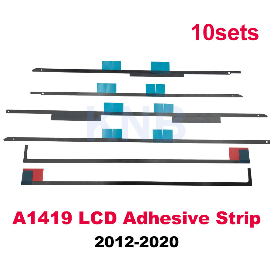 10 Sets LCD Display Adhesive Strips Sticker Tape For Apple iMac 27" A1419 A2115
