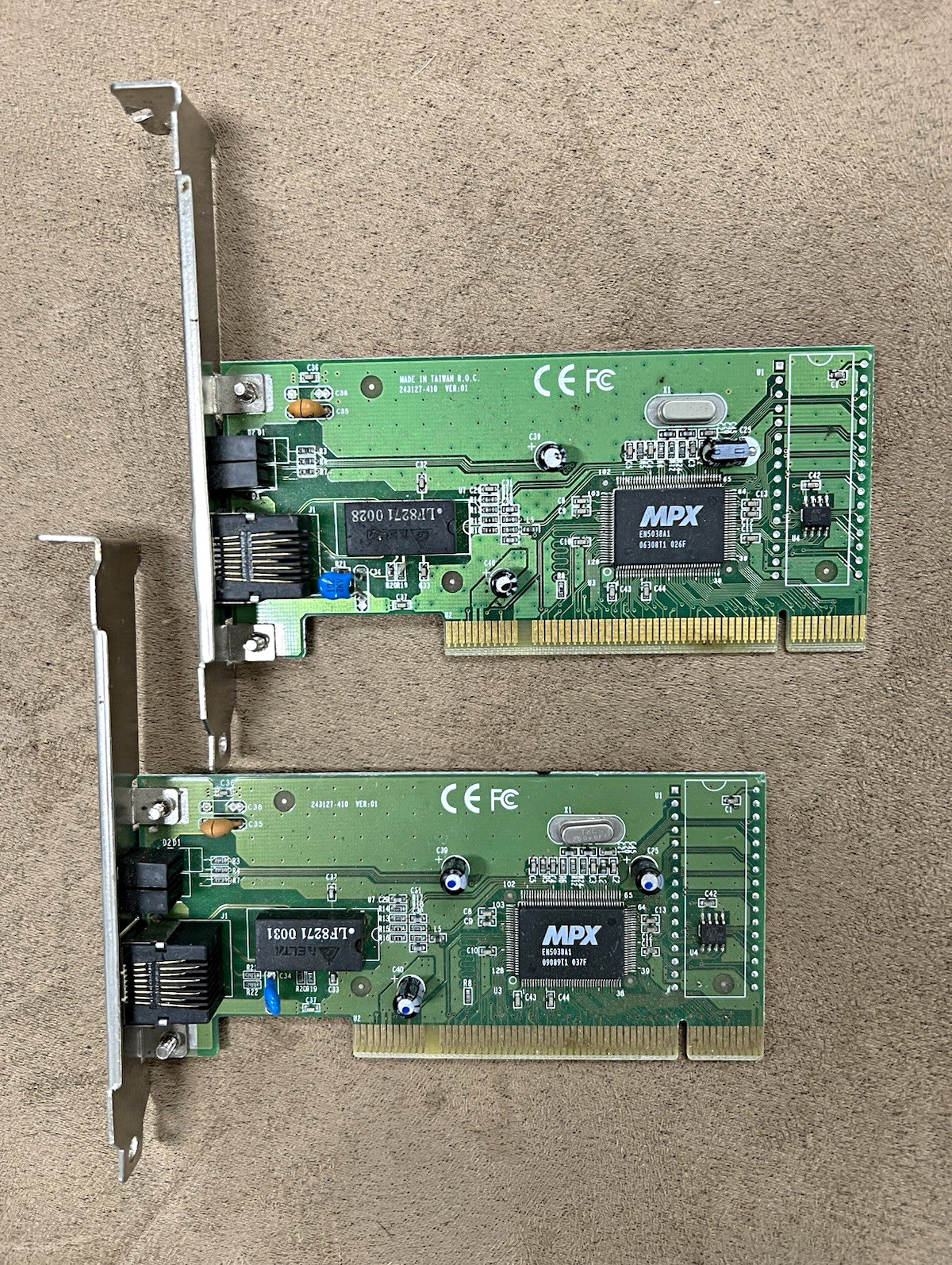 HP 5184-4725 ISA Ethernet Network Card RJ45 Vintage PC Working Pull