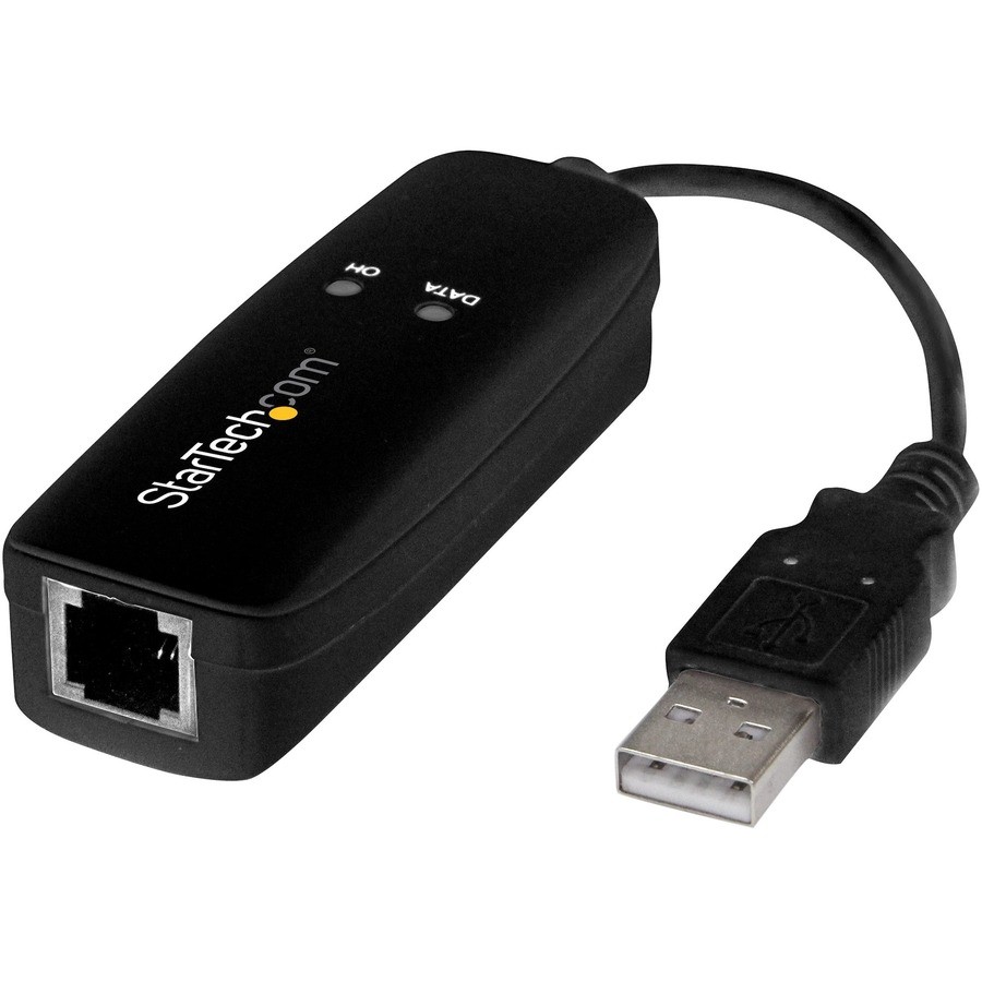 StarTech 56K USB Dial-up and Fax Modem V.92 External Hardware Based