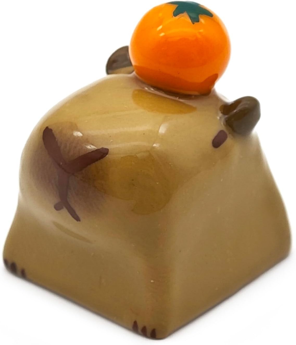 Cartoon Capybara Keycap,Custom 3D Handmade Clay Artisan ESC Keycap,Cute Keyca...