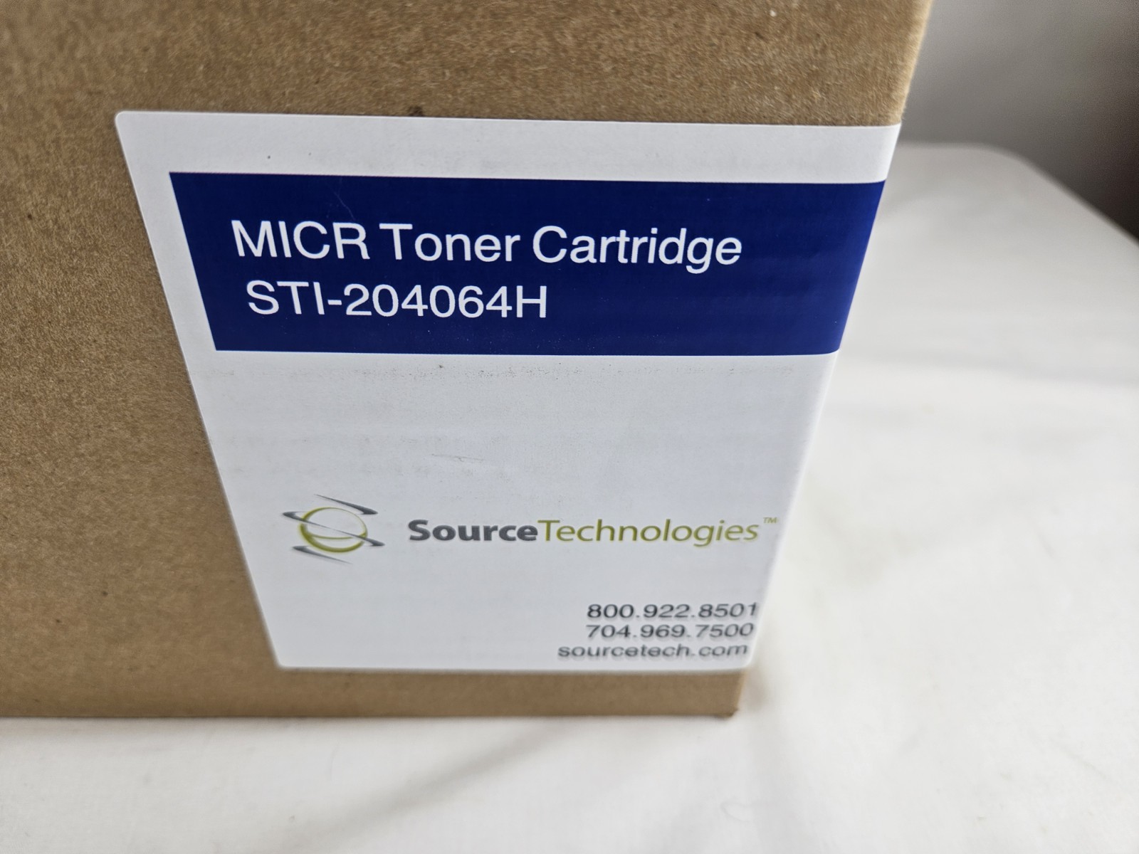 Genuine Source Technologie Black MICR High Yield Toner STI-204064H STI204064H