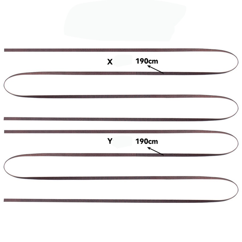 Replacement X Y Z Axis Timing Belt Kit For QIDI X/Max 3 3D Printer Accessories