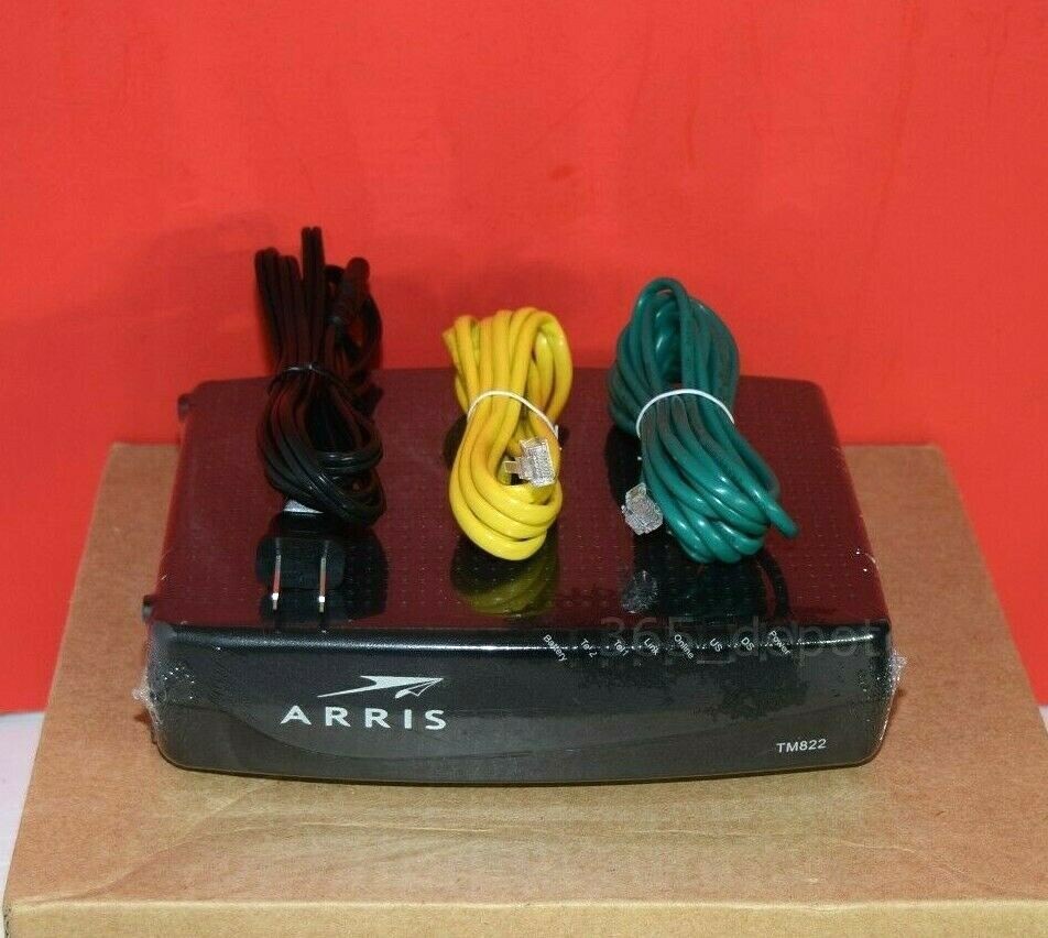 Arris TM822G DOCSIS 3.0 Cable VoIP Telephony Modem Comcast Cox Xfinity WOW 