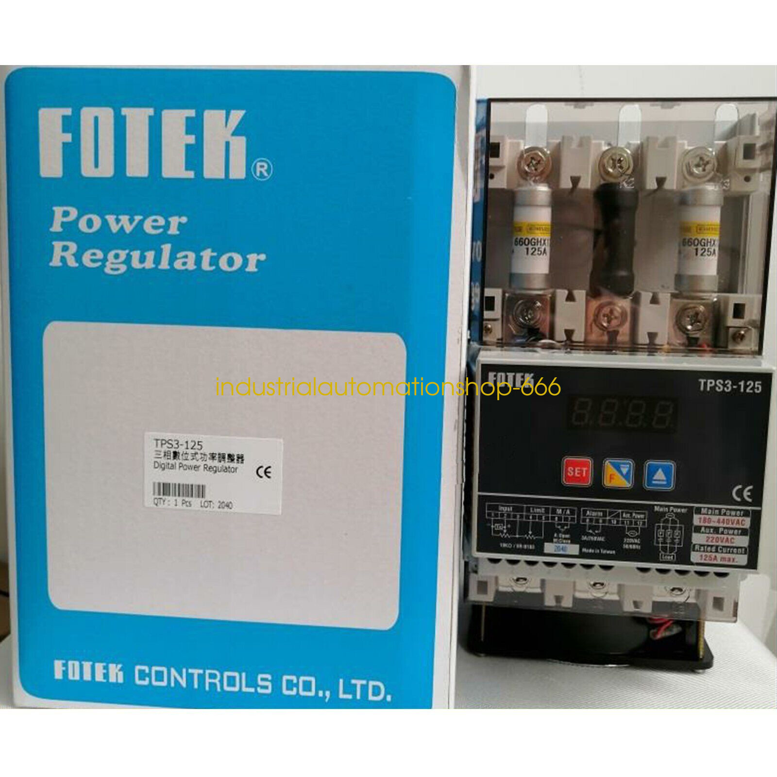 1PC New FOTEK TPS3-125 three-phase power regulator Via DHL or FedEX