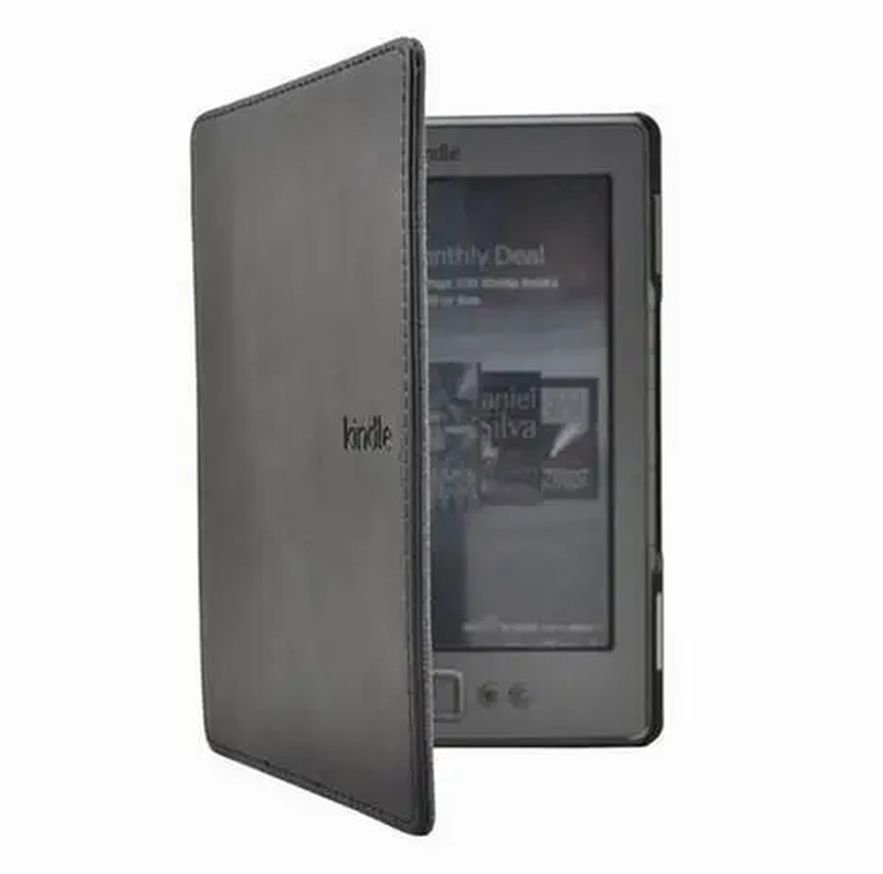 1Pc Leather Case Cover for 4/5 6-Inch E-Book Reader Protective Sleeve