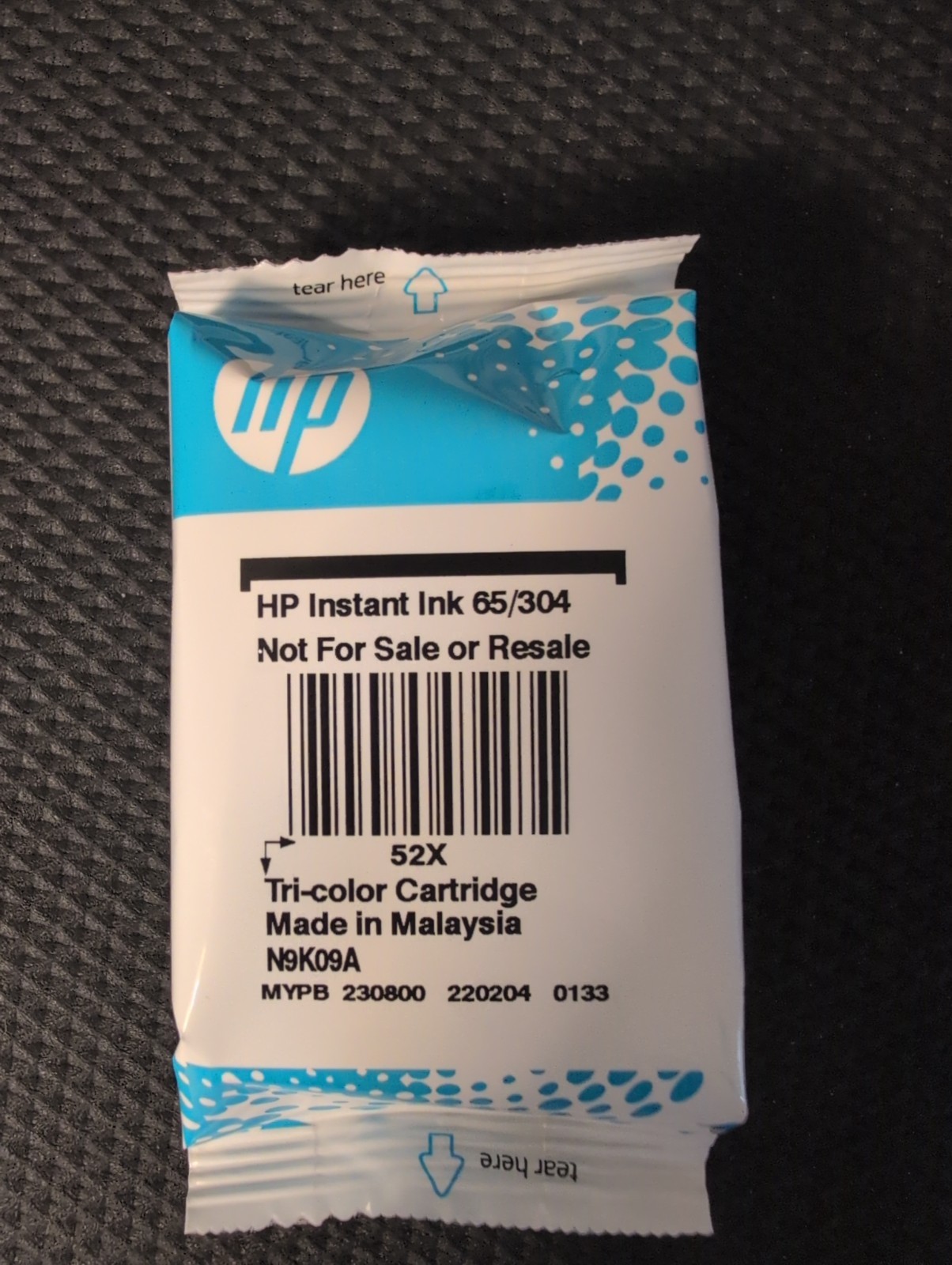 Gp N9K09A Tri Color Ink Cartridge 65/304