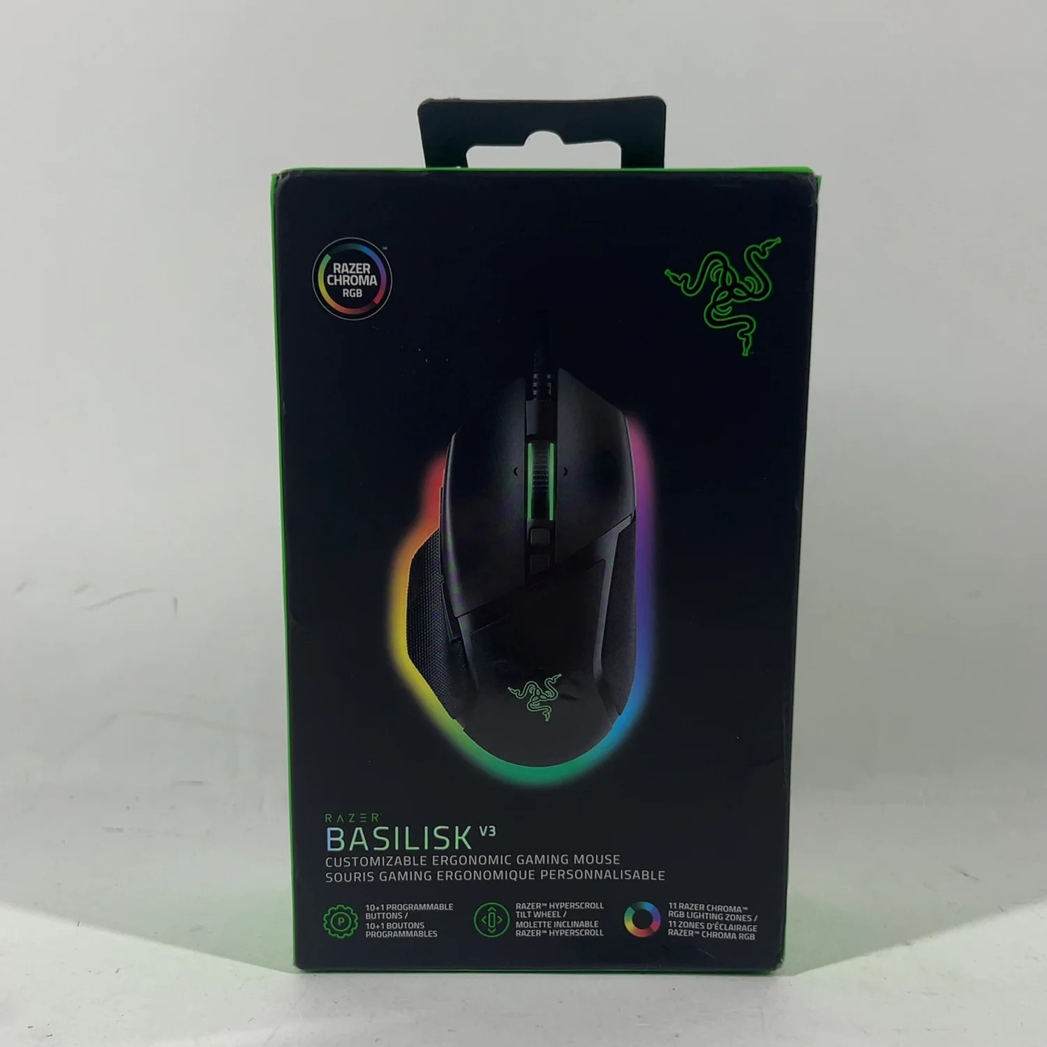 New Razer Basilisk V3 Gaming Mouse RZ01-04000100-R3U1