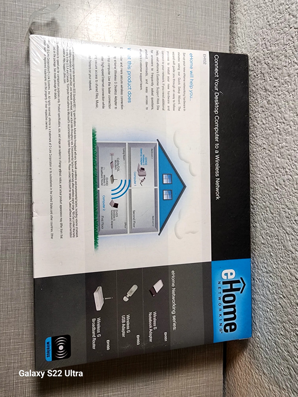 eHome Wireless G Desktop Adapter