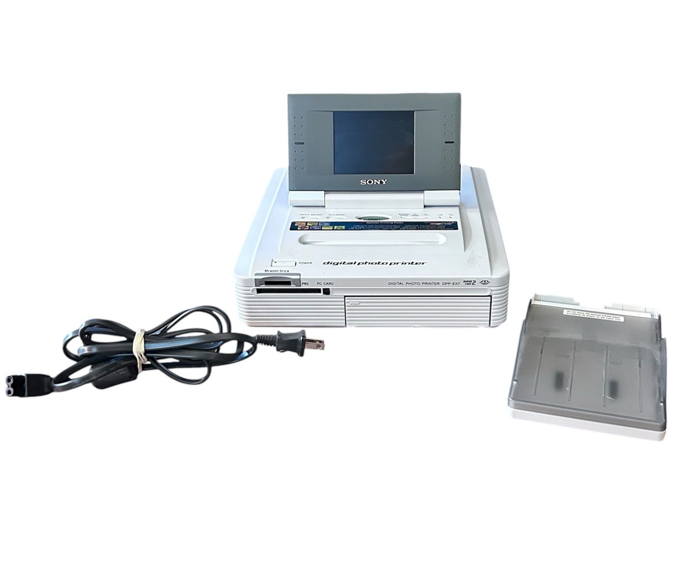 Sony DPP-EX7 Digital Photo Thermal Printer Tested And Works Excellent