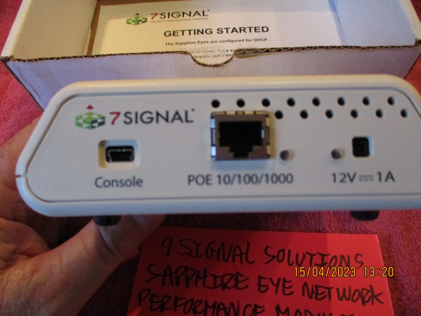 7SIGNAL 500 BRAND NEW SAPPHIRE EYE NETWORK PERFORMANCE MODULE WI-FI SENSOR