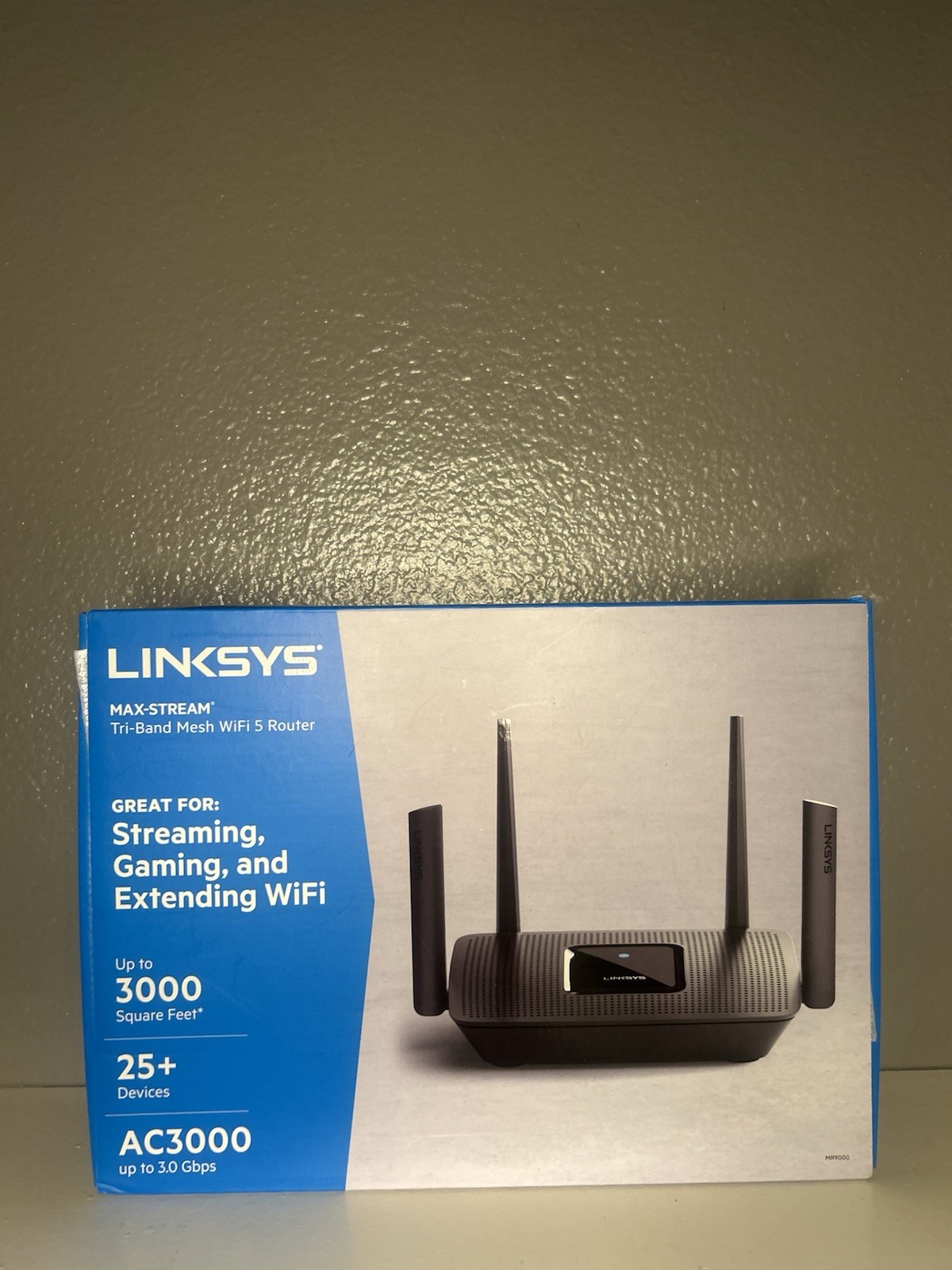 Linksys MR8300 Tri-Band Mesh AC2000 Wi-Fi Router - Black