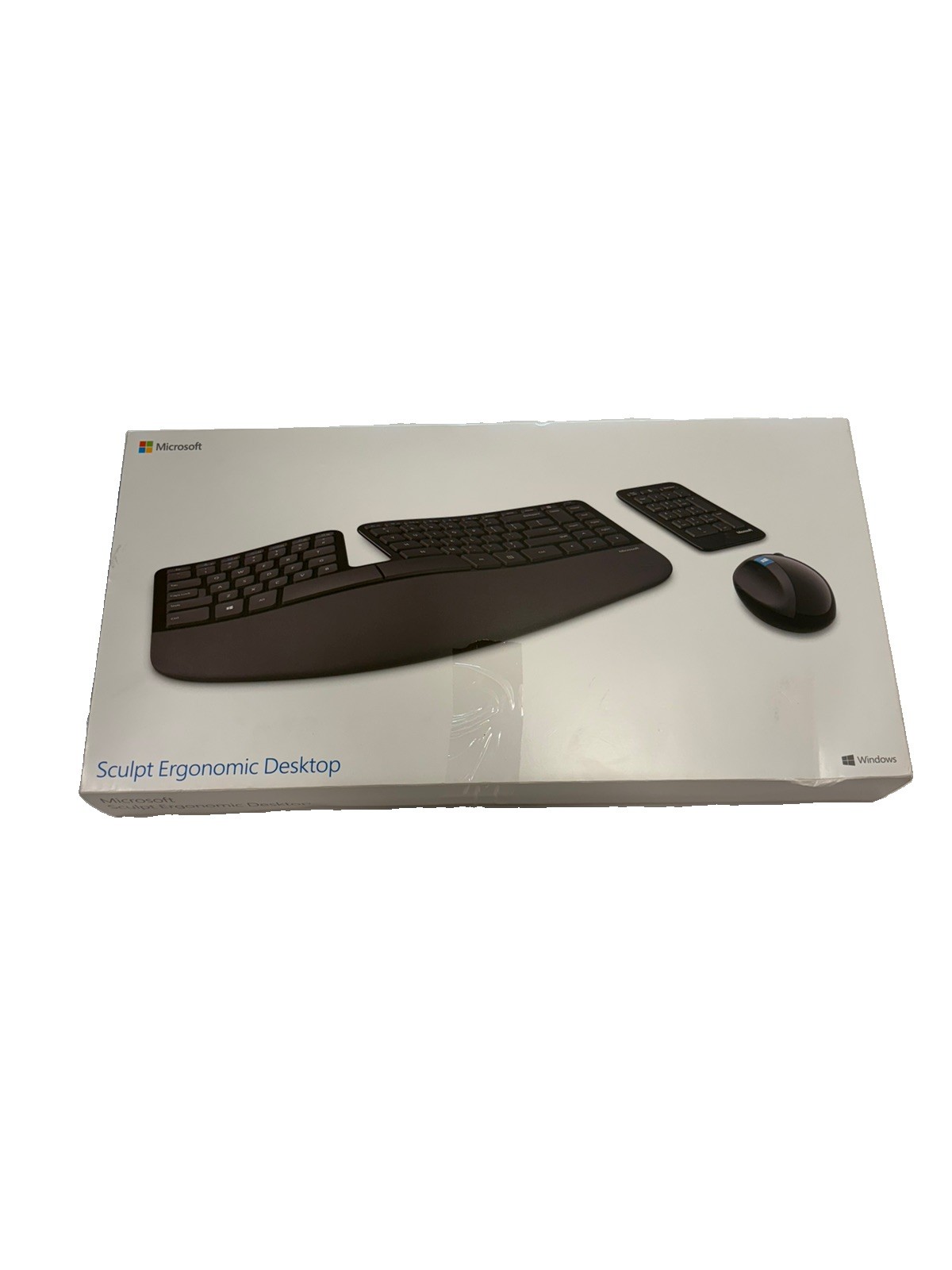 Microsoft Sculpt Ergonomic Wireless Desktop Keyboard Open Box New