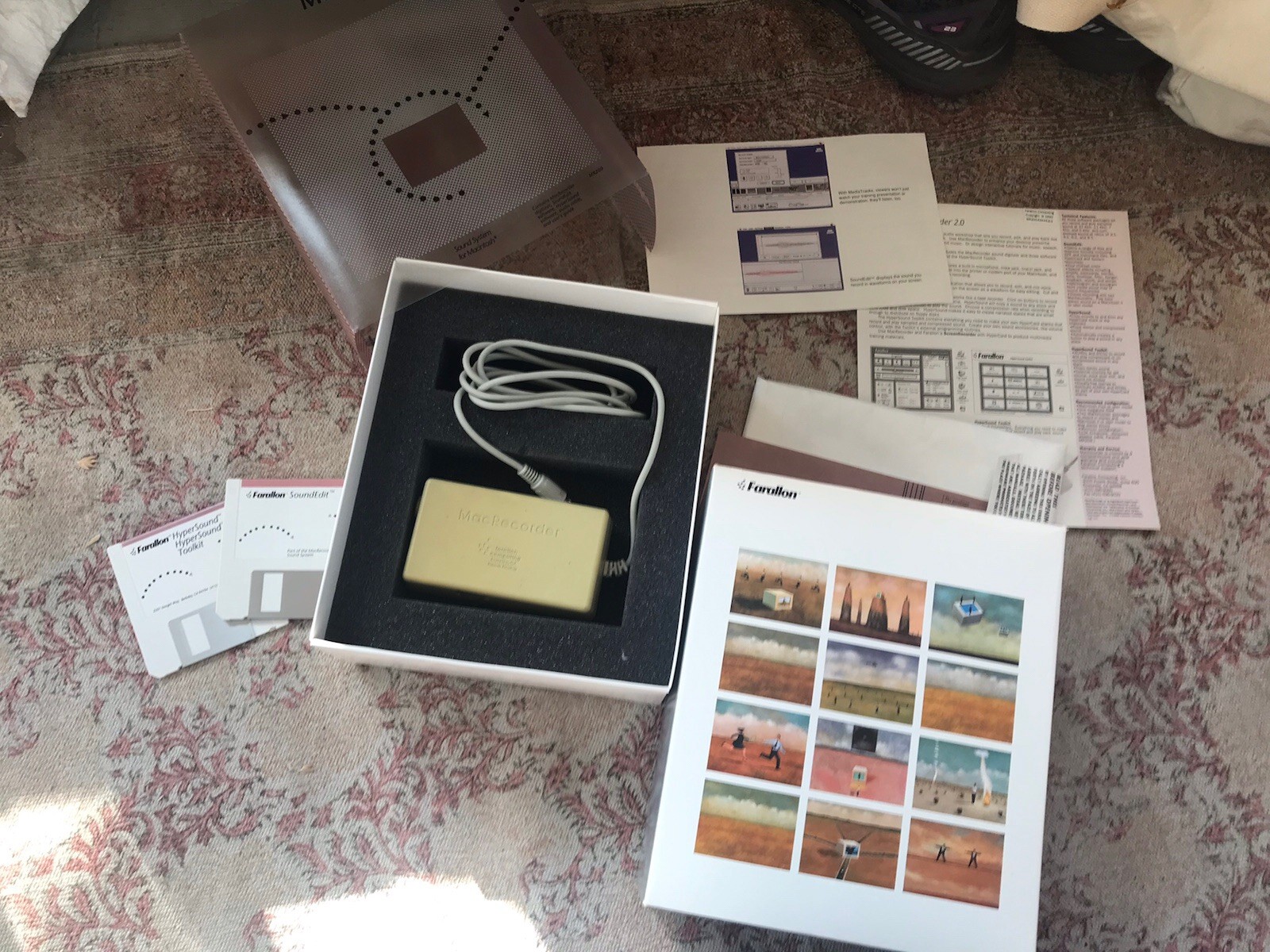 Farallon macrecorder W Sound Edit Hypersound And Packaging
