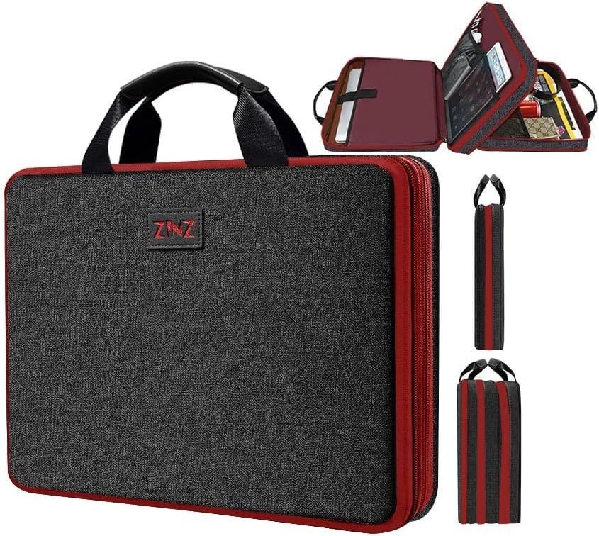 Durable Slim Expandable 15.6 Inch Laptop Sleeve Case, Upgraded Protective Recycl