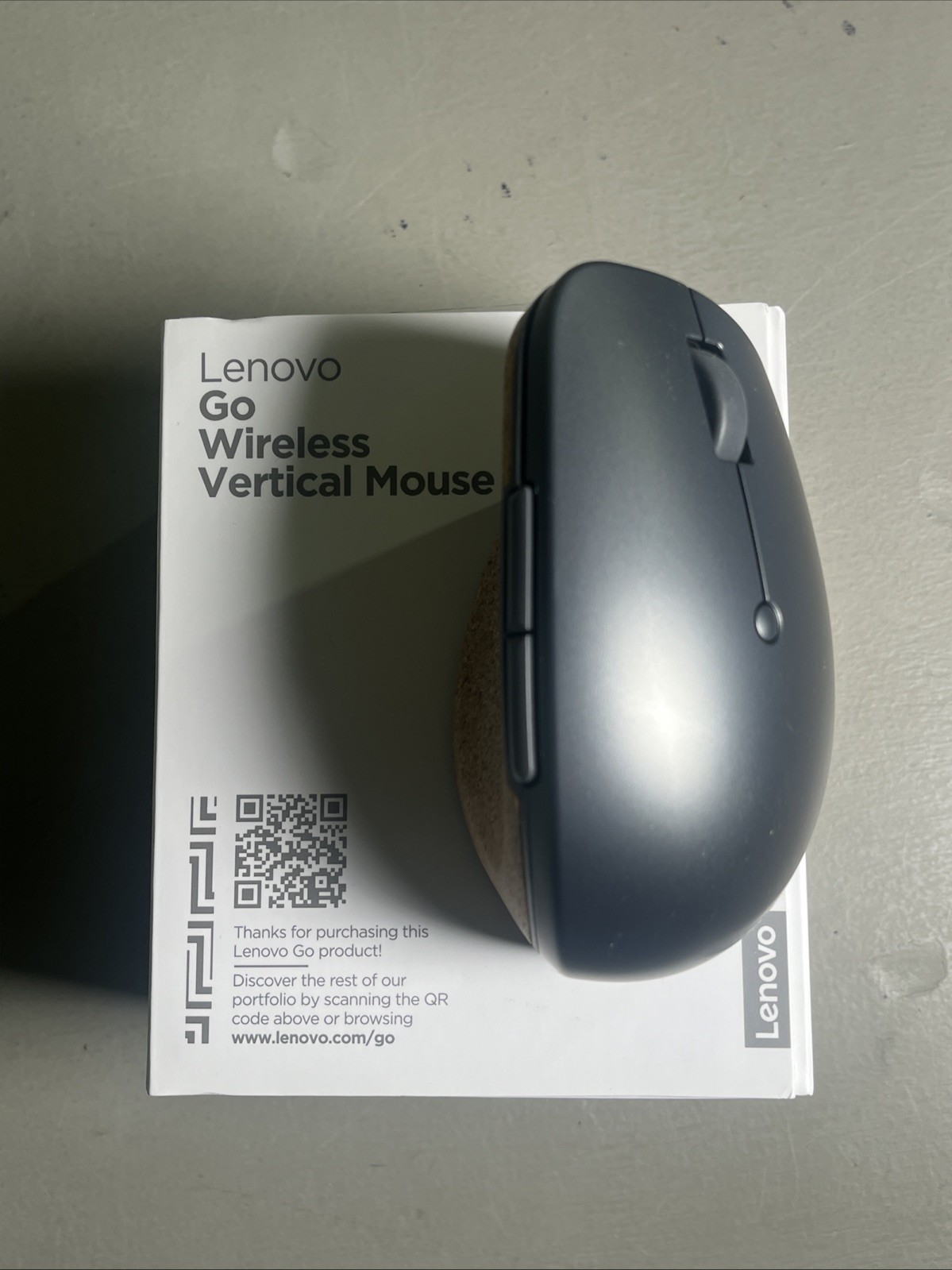 Lenovo Go Wireless Vertical Mouse 