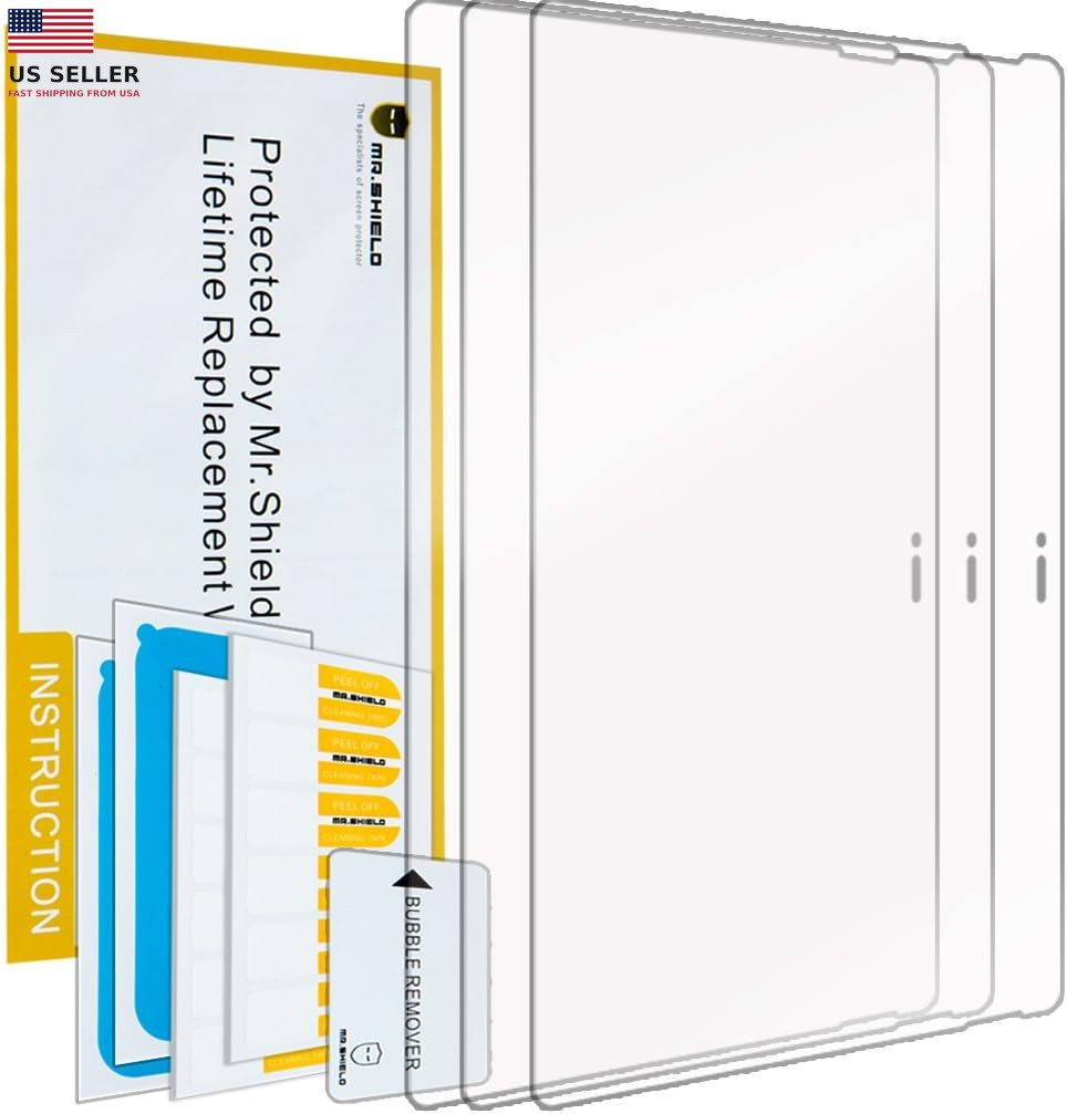 Mrshield Screen Protector for Microsoft Surface Pro 3 12 Inch Premium Clear
