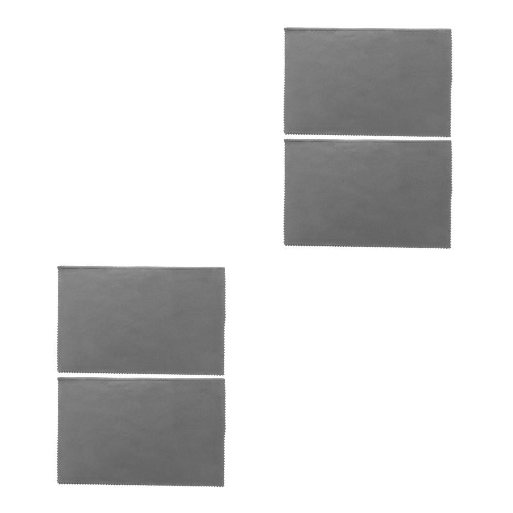 4Pcs Reusable Microfiber Screen Cleaning Cloth for Tablet Laptop Devices